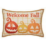 Country Halloween Welcome Fall Pillow-Lange General Store