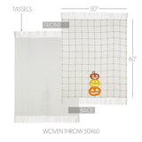 Country Halloween Woven Throw-Lange General Store