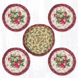 Cranberries Braided Coaster Set-Lange General Store