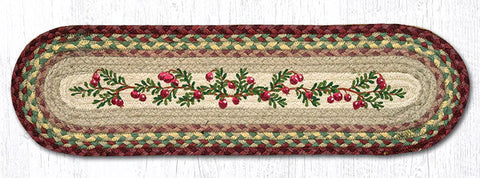 Cranberries Stair Tread Rug-Lange General Store