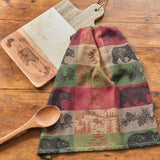 Crimson Forest Jacquard Dishtowel-Lange General Store