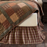 Crosswoods Bed Skirt-Lange General Store