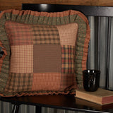 Crosswoods Patchwork Pillow-Lange General Store