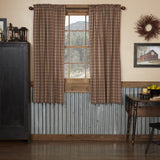 Crosswoods Short Panel Curtains-Lange General Store