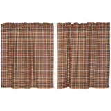 Crosswoods Tier Curtains 36"-Lange General Store