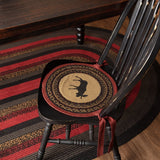 Cumberland Moose Braided Chair Pads-Lange General Store