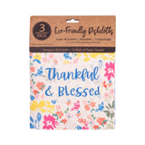 Dishcloth Set - Clementine Thankful & Blessed-Lange General Store
