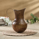 Distressed Copper Pitcher-Lange General Store