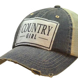 Distressed Trucker Cap - Country Girl-Lange General Store