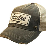 Distressed Trucker Cap - Louise-Lange General Store