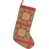 Dolly Star Green Patch Stocking-Lange General Store