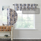 Dorsey Navy Valance-Lange General Store