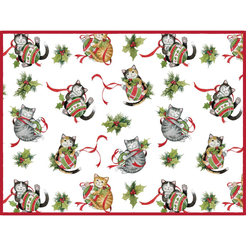 Drying Mat - Meowy Christmas-Lange General Store