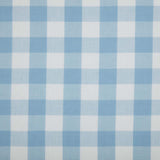 Dusk Buffalo Blue Check Prairie Long Panel Curtains-Lange General Store