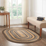 Espresso Collection Braided Rugs - Oval - Lange General Store