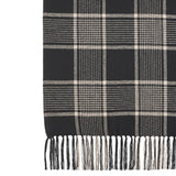 Exton Black Tan Plaid Throw-Lange General Store