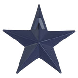 Faceted Metal Star Blue - Multiple Sizes-Lange General Store