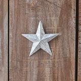 Faceted Metal Star Galvanized - Multipe Sizes-Lange General Store