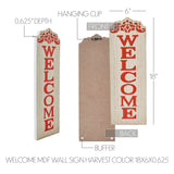 Fall Welcome Wooden Sign-Lange General Store