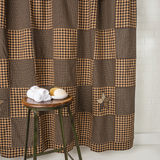 Farmhouse Star Shower Curtain-Lange General Store