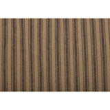 Farmhouse Star Ticking Stripe Bed Skirt-Lange General Store