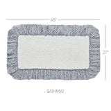 Farmstead Black Bath Mat-Lange General Store