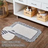 Farmstead Black Bath Mat-Lange General Store