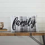 Farmstead Black Family Pillow-Lange General Store