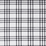 Farmstead Black Plaid Swag Curtains-Lange General Store