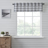 Farmstead Black Plaid Valance - Lange General Store