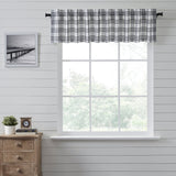 Farmstead Black Plaid Valance - Lange General Store