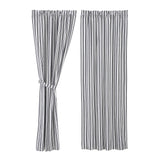 Farmstead Black Blackout Panel Curtain-Lange General Store