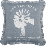 Sawyer Mill Blue Windmill Pillow-Lange General Store