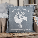 Sawyer Mill Blue Windmill Pillow-Lange General Store