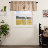 Farmstead Charcoal Chicken Valance - Lange General Store