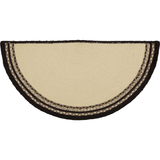 Sawyer Mill Cow Braided Half Circle Rug-Lange General Store