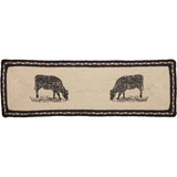 Sawyer Mill Cow Rectangle Stair Tread Latex Rug-Lange General Store