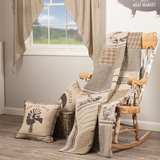 Sawyer Mill Charcoal Farm Animal Throw-Lange General Store