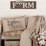 Sawyer Mill Charcoal Plow Pillow-Lange General Store