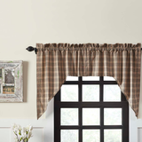 Sawyer Mill Charcoal Swag Curtains-Lange General Store