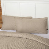 Sawyer Mill Charcoal Ticking Stripe Sham-Lange General Store