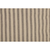 Farmstead Charcoal Ticking Stripe Stocking-Lange General Store