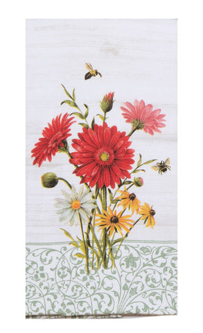 Floral Buzz Terry Towel-Lange General Store