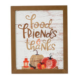 Food Friends & Thanks Wall Sign-Lange General Store