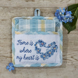 Forget Me Not Pot Holder Set-Lange General Store