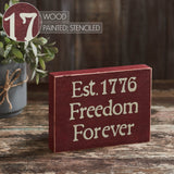 Freedom Forever Wooden Sign-Lange General Store