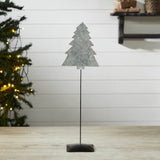 Galvanized Metal Christmas Tree-Lange General Store