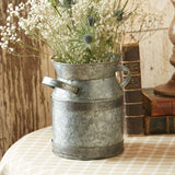 Galvanized Milk Can Utensil Crock-Lange General Store