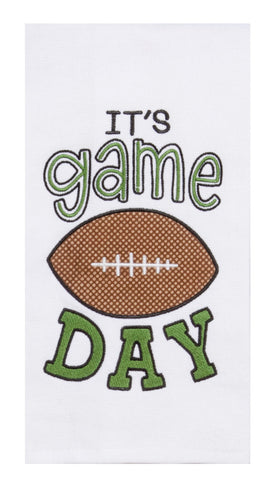 Game Day Embroidered Terry Towel-Lange General Store