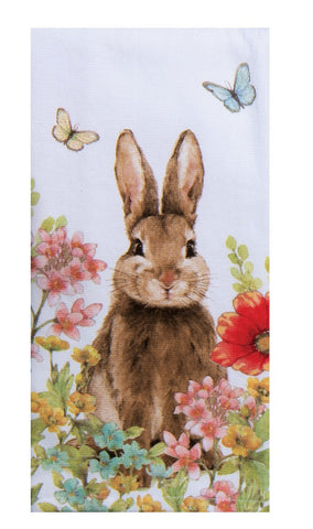 Garden Bunnies Terry Towel-Lange General Store